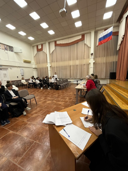 Заседание Совета гимназистов с Администрацией гимназии «Встреча без галстуков».
